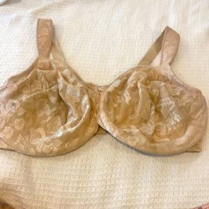 Wacoal 44G underwire Tan Used Style 85567